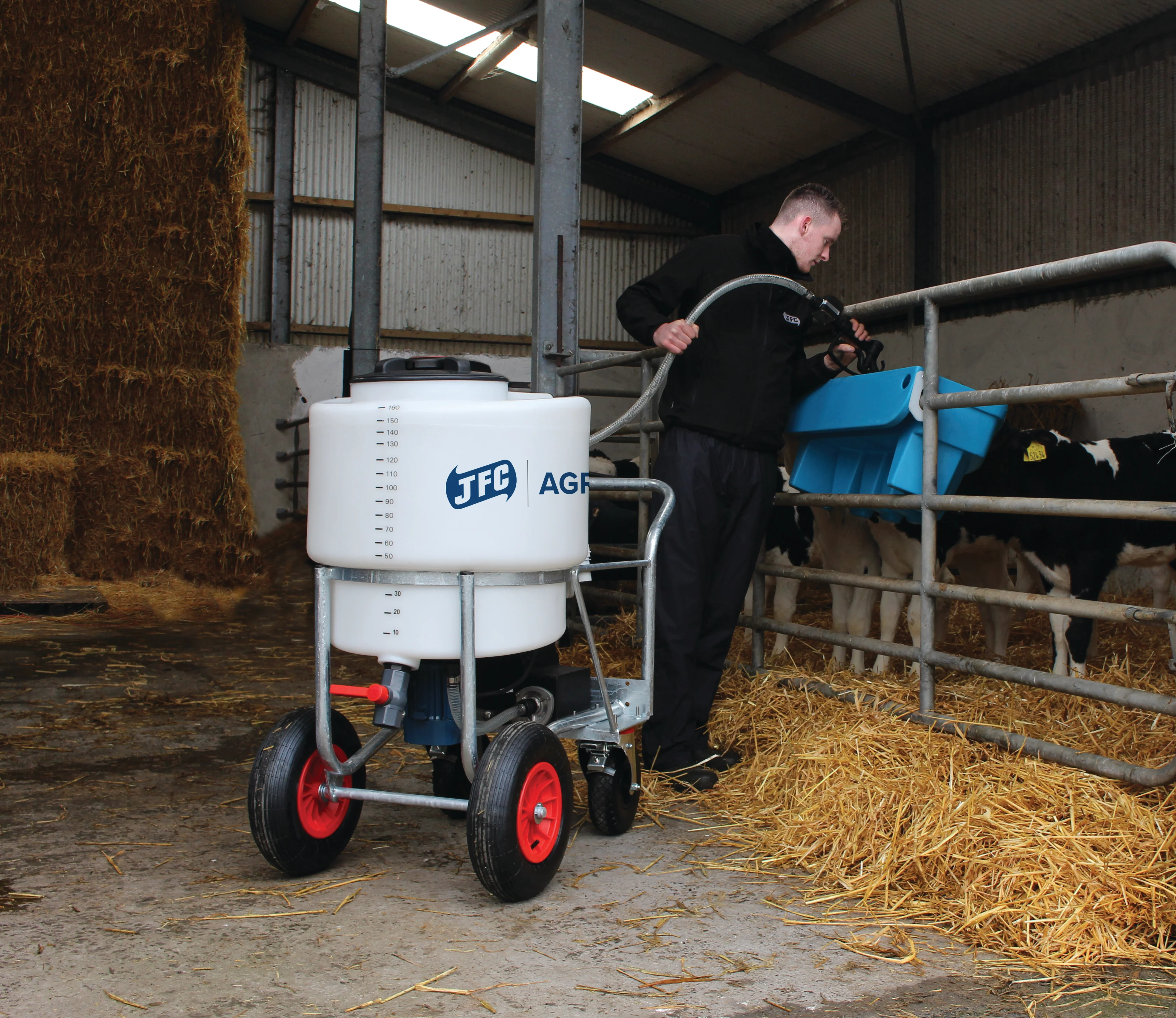 170L Milk Kart With 220v Mixer & 12v Pump - Image 3