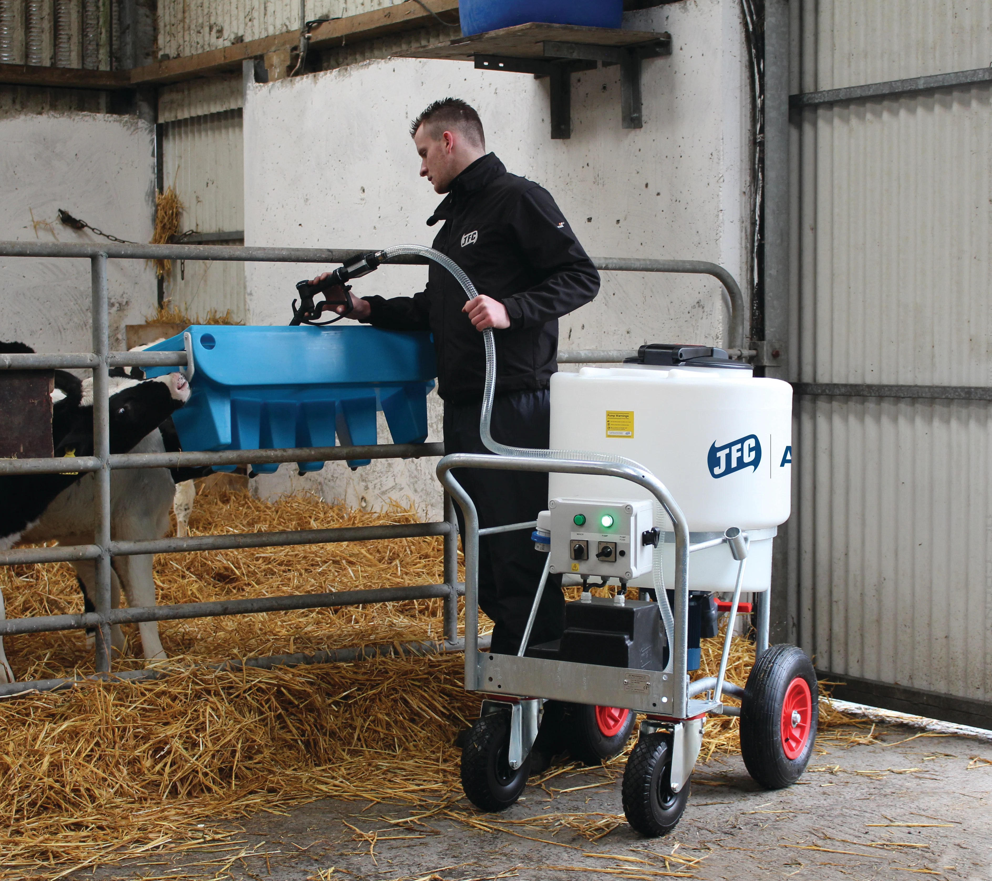 170L Milk Kart With 220v Mixer & 12v Pump - Image 4