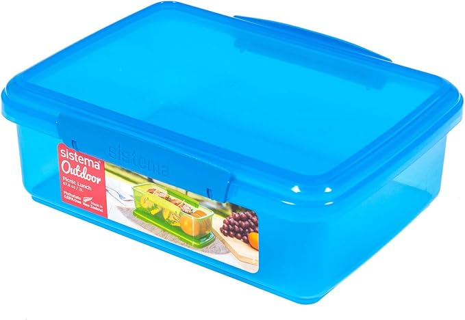 Sistema Lunch Box 2 Litre Klip It - Assorted Colours - Image 4
