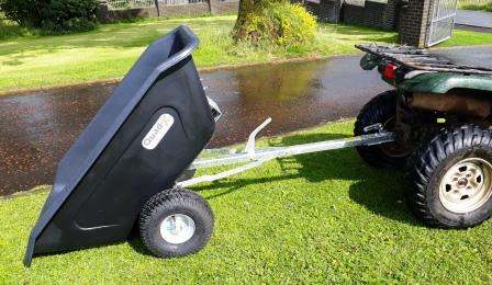 Quad-X ATV Tipping Trailer - 360L - Image 3