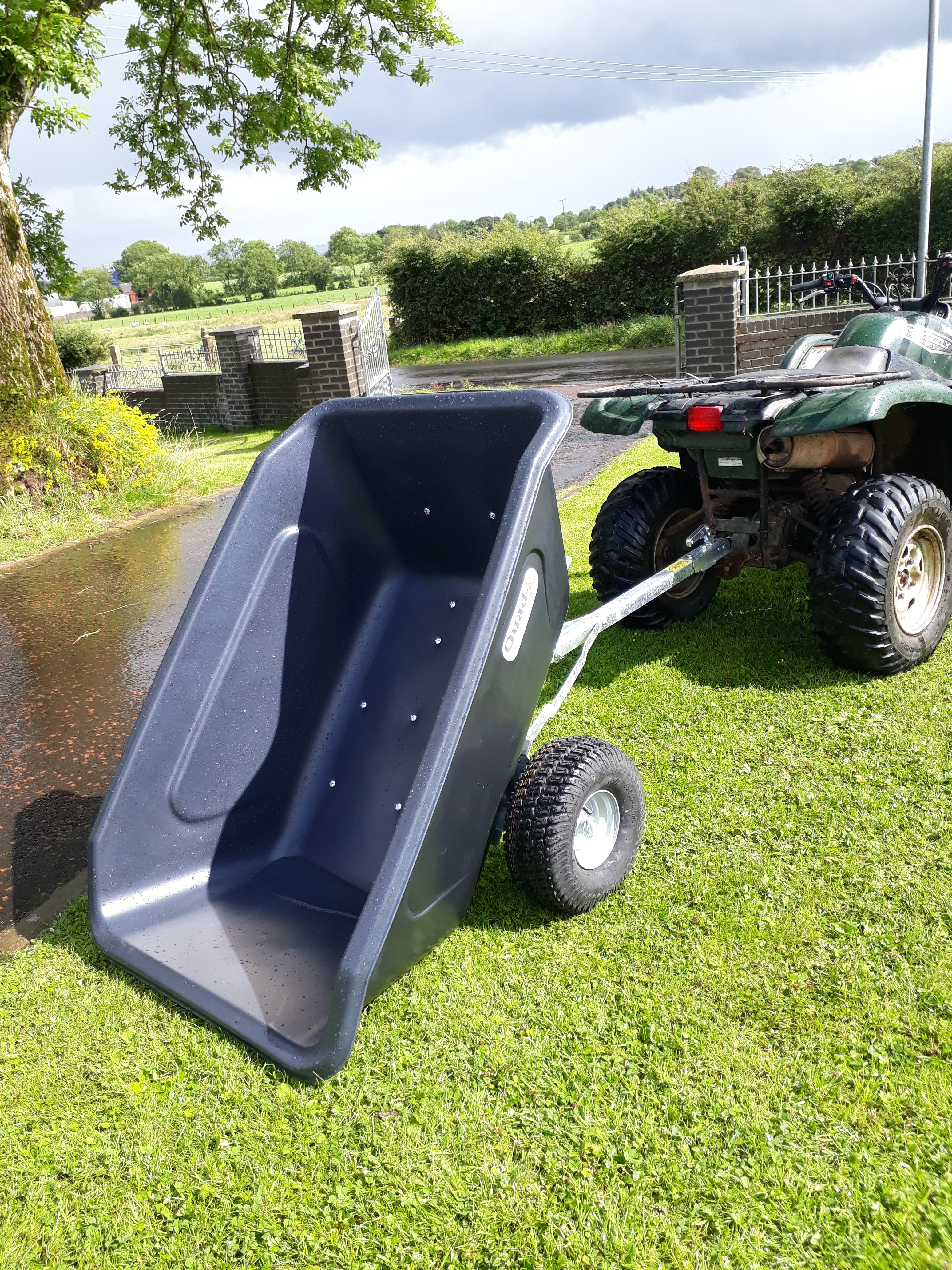 Quad-X ATV Tipping Trailer - 360L - Image 4
