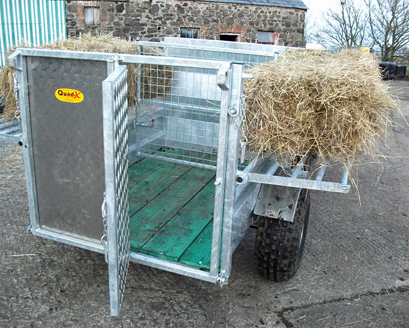 Quad-X Full Sided 7ft x 4ft 6 ATV Trailer - Image 4